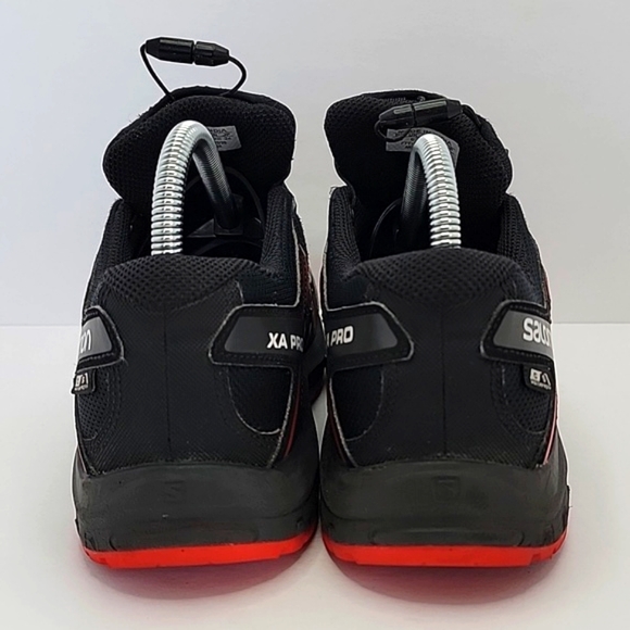 Salomon | XA Pro CS black/red trail running sneakers | WMS 8.5/MENS 7 - Picture 7 of 10